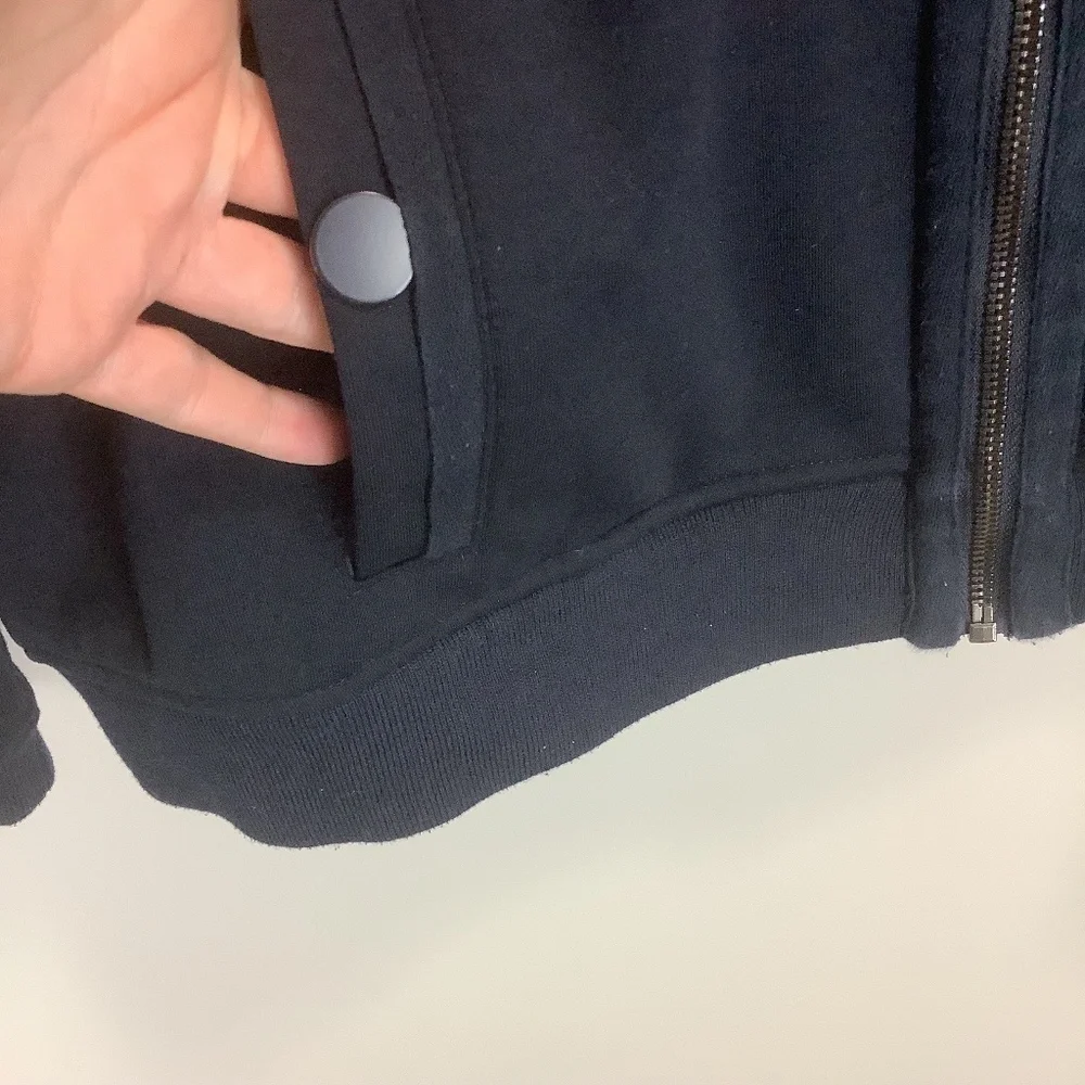 Magaschoni Men's Bomber Jacket Navy Size‎ Medium